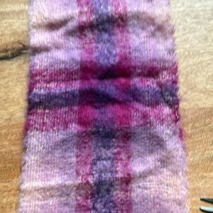 Vintage Archie Brown & Son Mohair Scarf Wool Scotland
